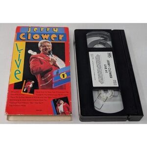 Jerry Clower Live #1 VHS Tape Comedian 1990 Show Movie VTG